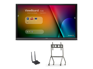 98″ 4K Interactive Flat Panel, ViewBoard IFP Bundle