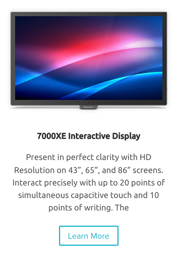 ClearTouch 7000XE Interactive Display