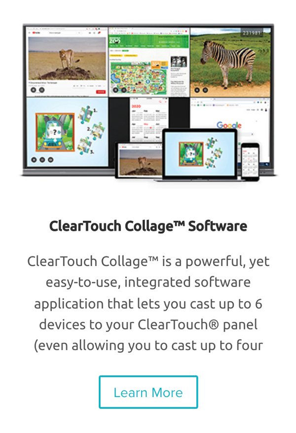 ClearTouch Collage Software