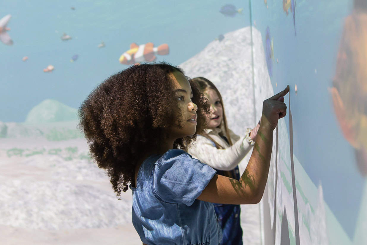 immersive reality rooms for K-12 school