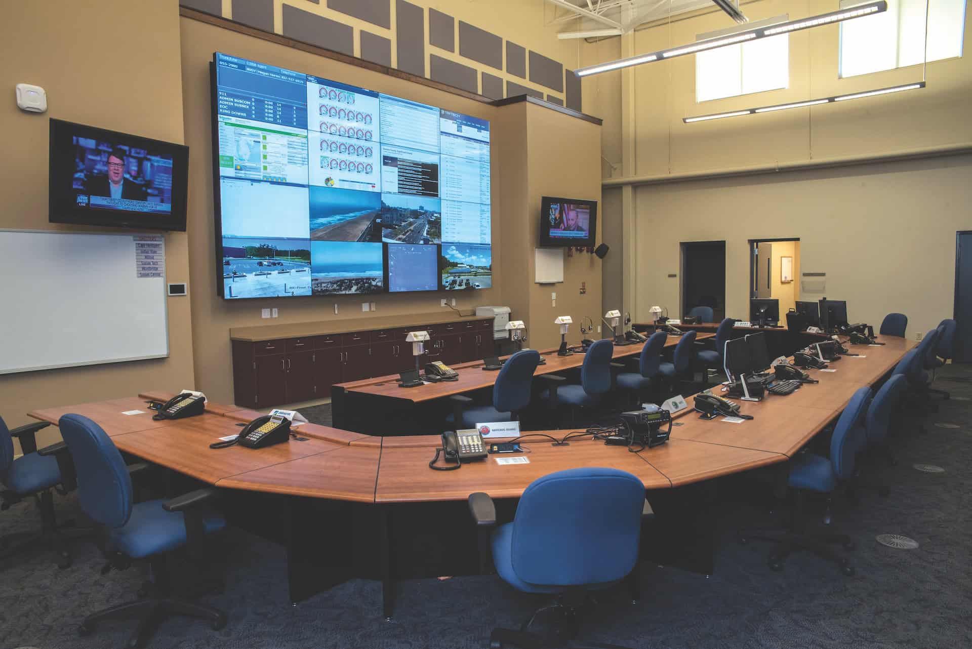 Emergency Operations Center and Contol Room Video Wall