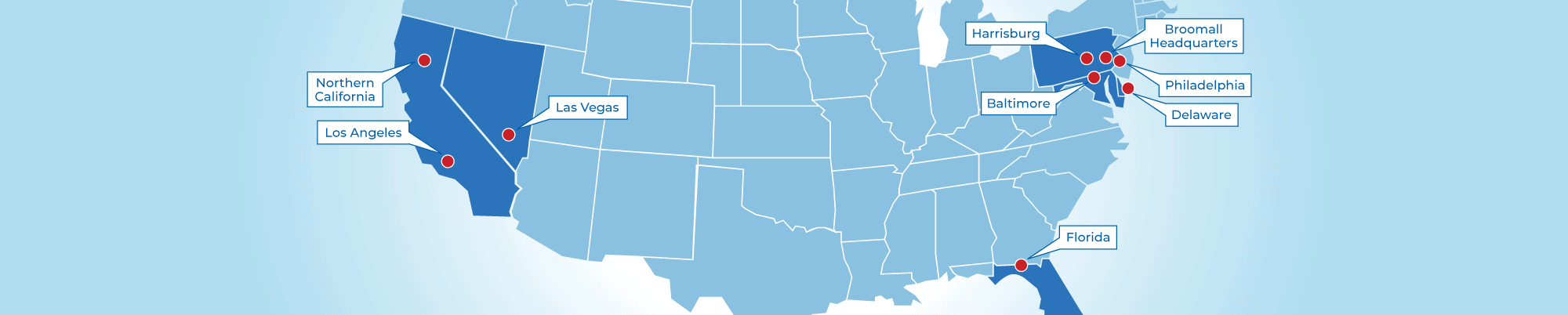 Visual Sound US Locations Map Final