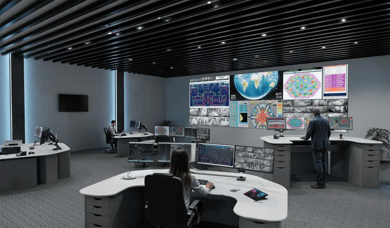 Utility Control Rooms AV for Utililities