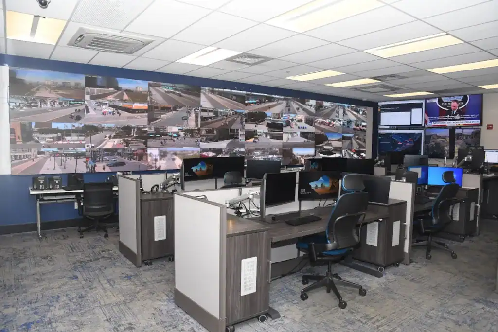 AV for Real Time Crime Center