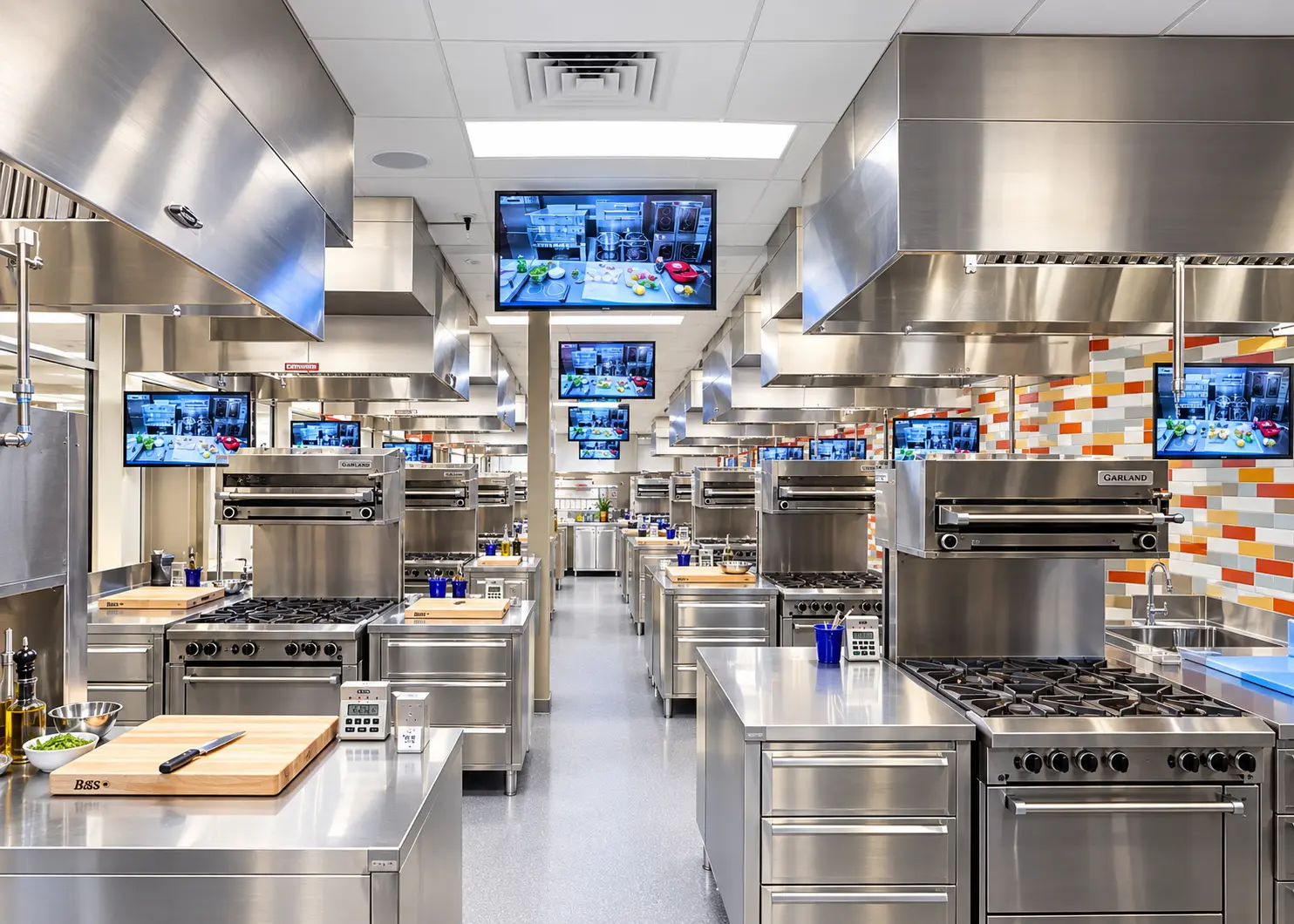 AV for Demonstration Kitchen Dmonstration Kitchen AV