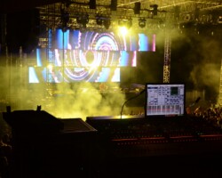 Event Technology - Lighting at UPENN Spring Fling - Tiesto