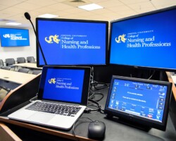 Podium Presentation Technology Installation